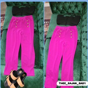 🎉 NEW CROCHET TOP & PINK PANTS BUNDLE